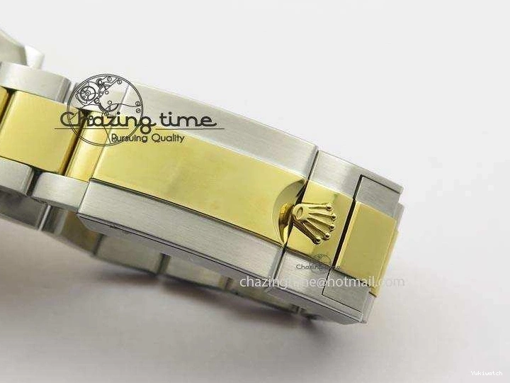 Dial Bracelet Yacht-Master 116622 On SS JF Best Blue A2836 Edition YG 0215